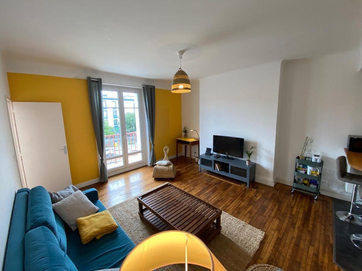 Appartement Spacieux Avec Balcon Et Parking Brest Dış mekan fotoğraf