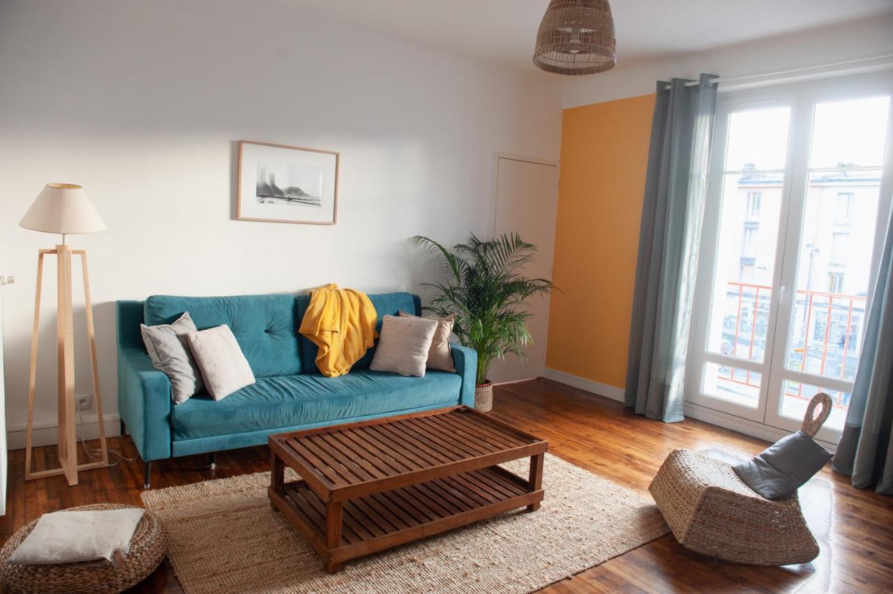 Appartement Spacieux Avec Balcon Et Parking Brest Dış mekan fotoğraf